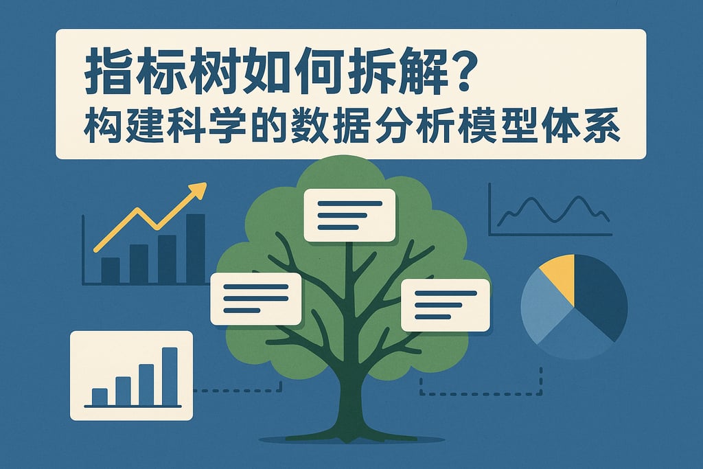 指标树如何拆解？构建科学的数据分析模型体系