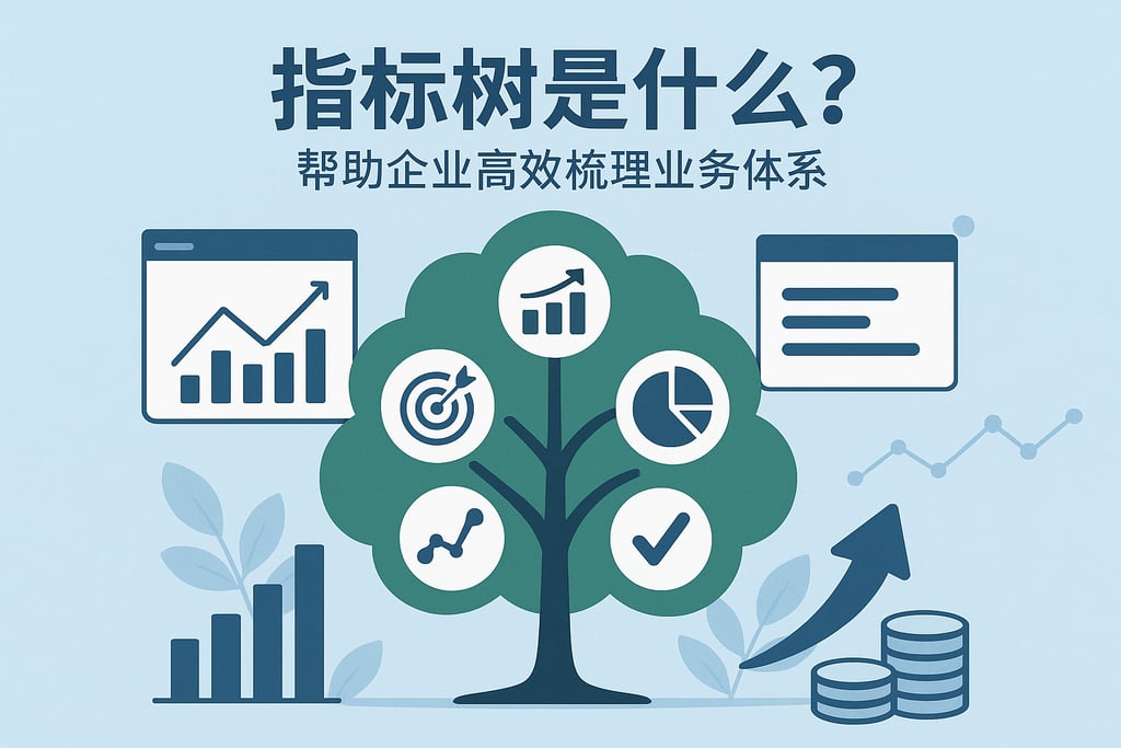 指标树是什么？帮助企业高效梳理业务体系