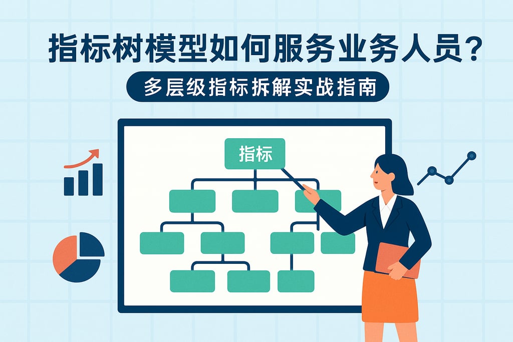 指标树模型如何服务业务人员？多层级指标拆解实战指南