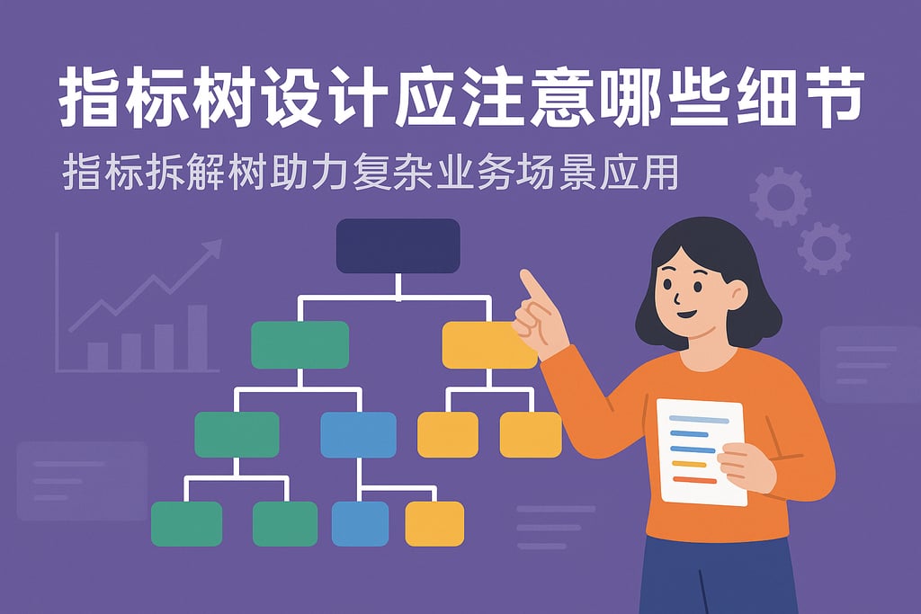 指标树设计应注意哪些细节？指标拆解树助力复杂业务场景应用