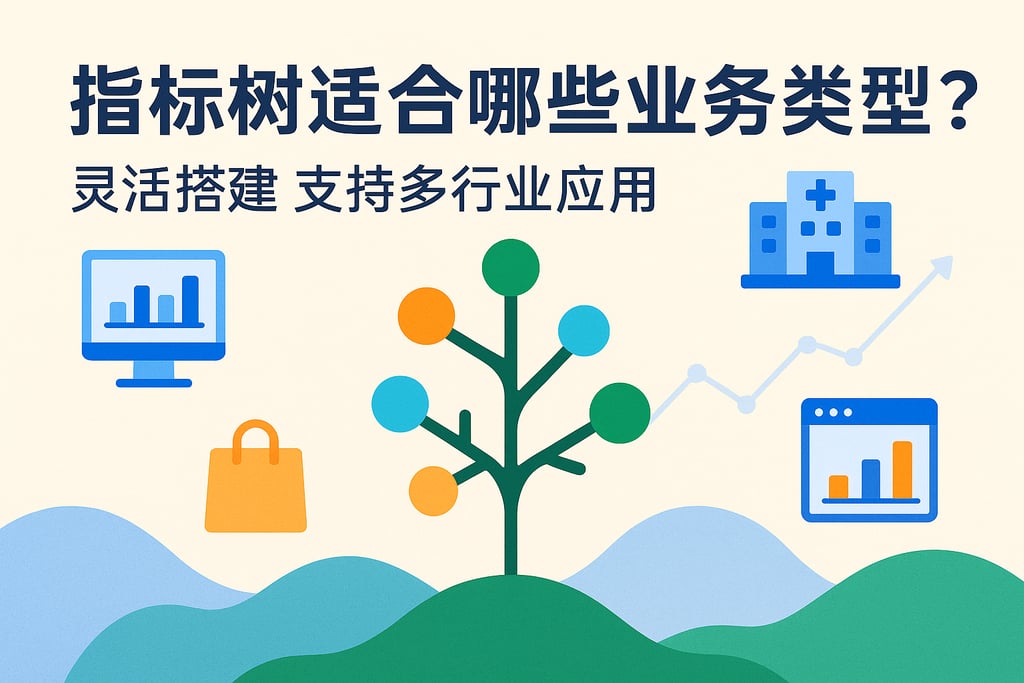指标树适合哪些业务类型？灵活搭建支持多行业应用