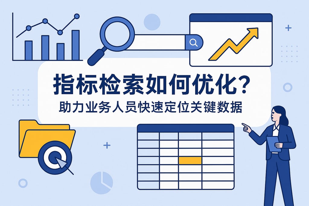 指标检索如何优化？助力业务人员快速定位关键数据