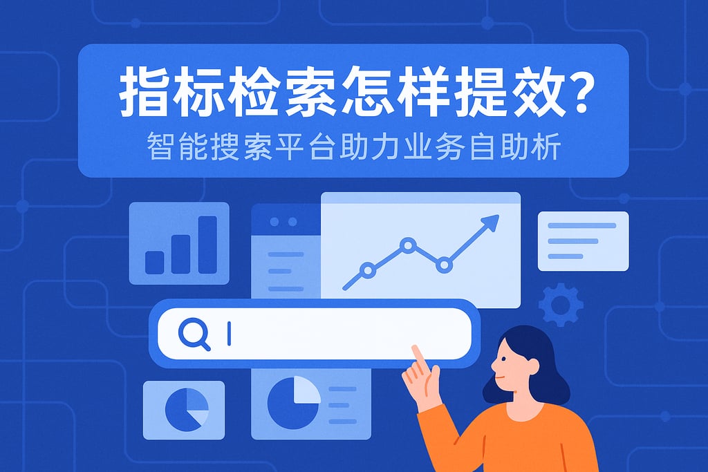 指标检索怎样提效？智能搜索平台助力业务自助分析