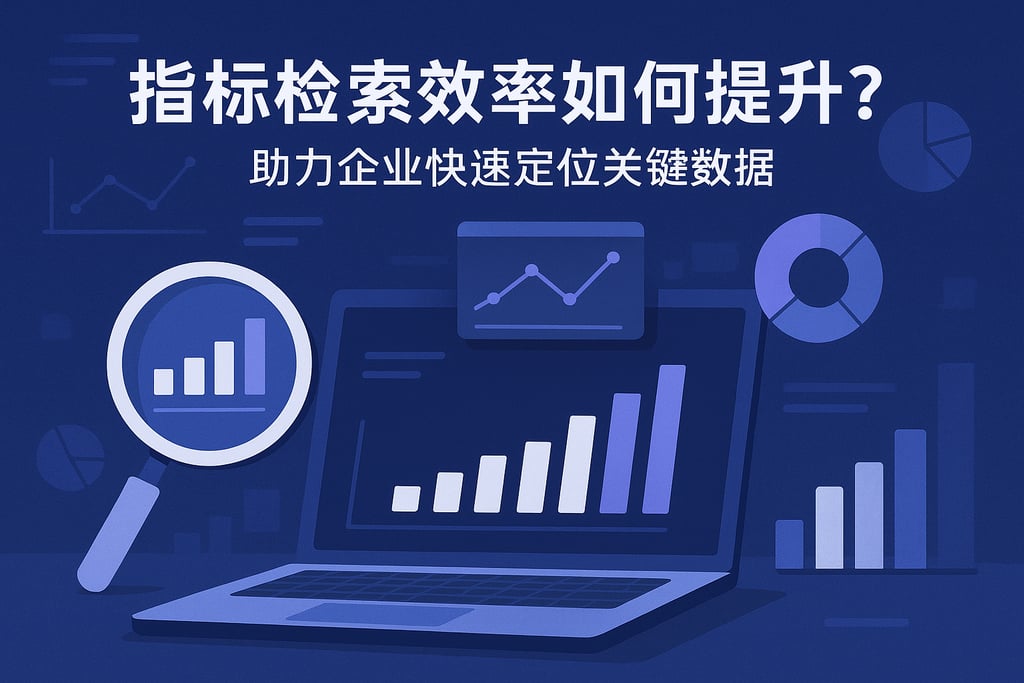 指标检索效率如何提升？助力企业快速定位关键数据