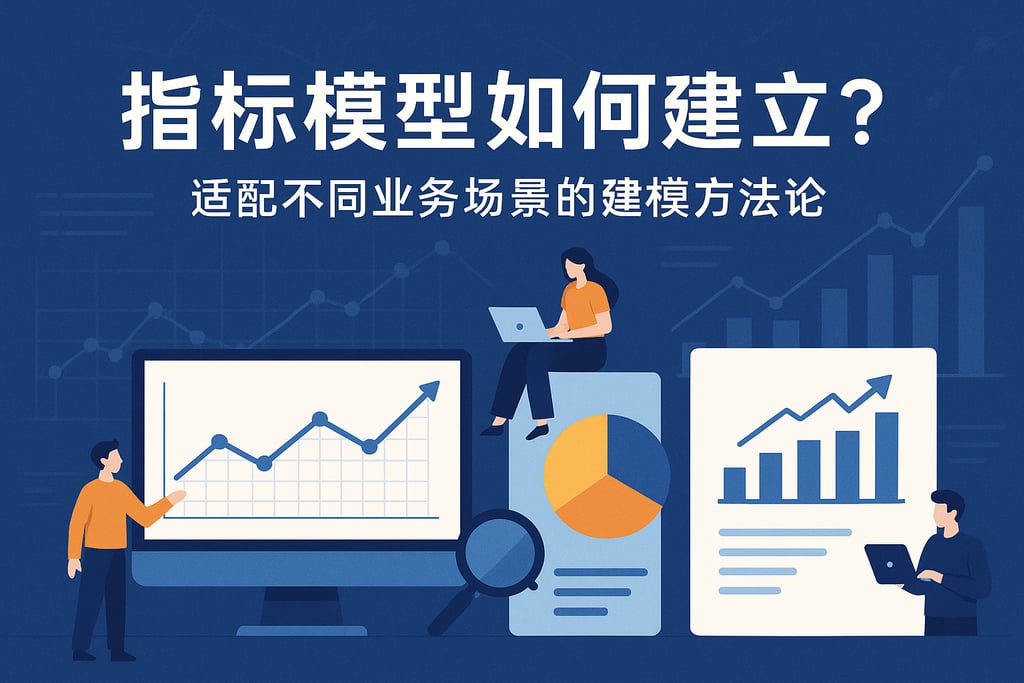 指标模型如何建立？适配不同业务场景的建模方法论