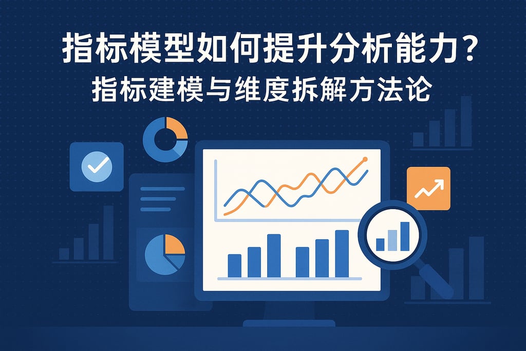 指标模型如何提升分析能力？指标建模与维度拆解方法论