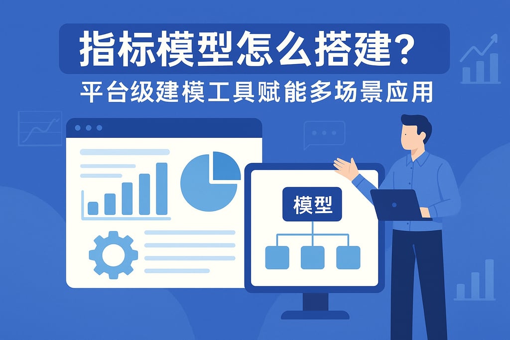 指标模型怎么搭建？平台级建模工具赋能多场景应用