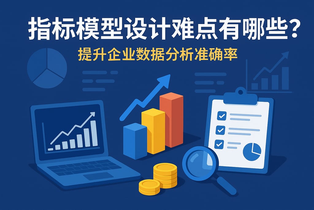 指标模型设计难点有哪些？提升企业数据分析准确率