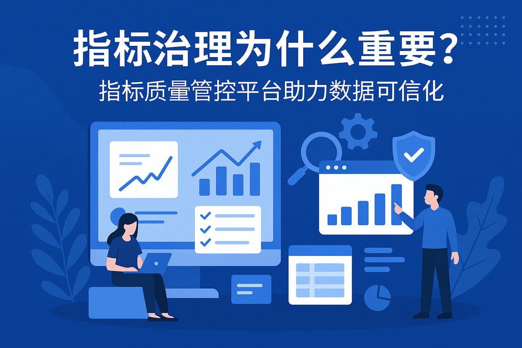 指标治理为什么重要？指标质量管控平台助力数据可信化