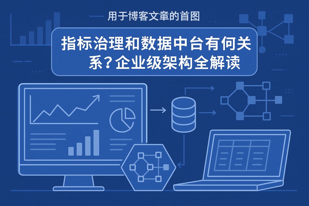 指标治理和数据中台有何关系？企业级架构全解读