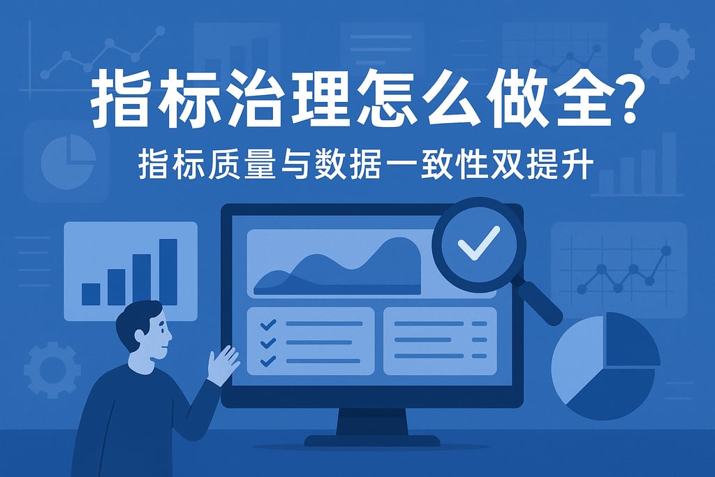 指标治理怎么做全？指标质量与数据一致性双提升