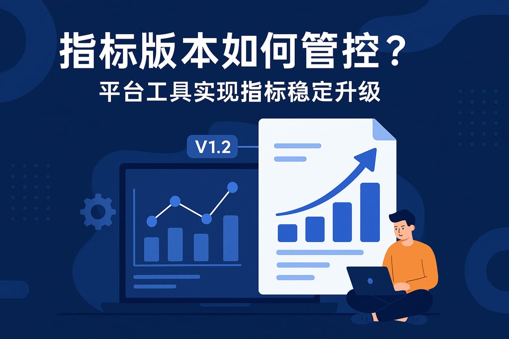 指标版本如何管控？平台工具实现指标稳定升级