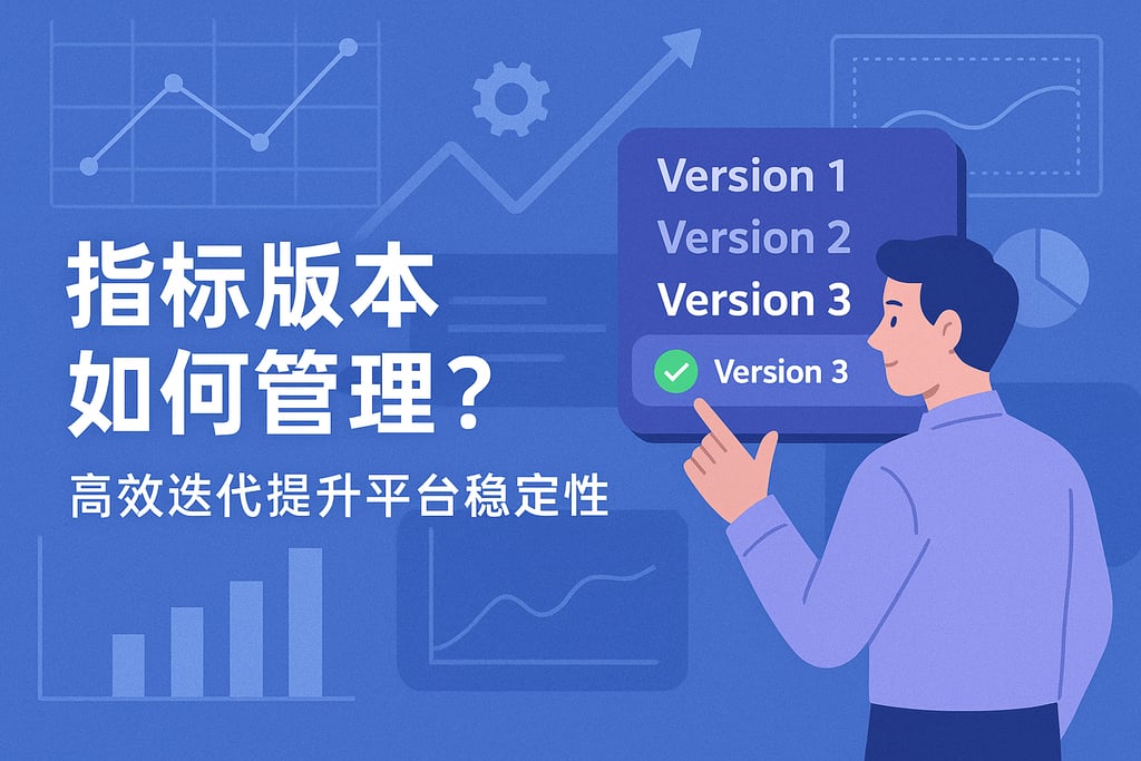 指标版本如何管理？高效迭代提升平台稳定性