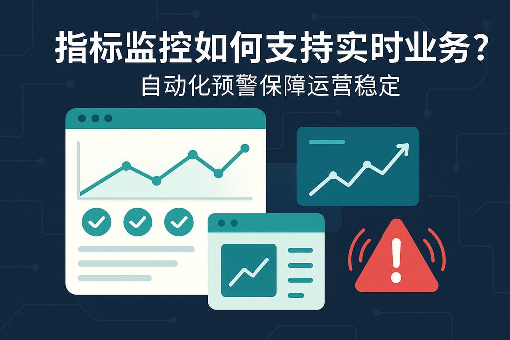 指标监控如何支持实时业务？自动化预警保障运营稳定