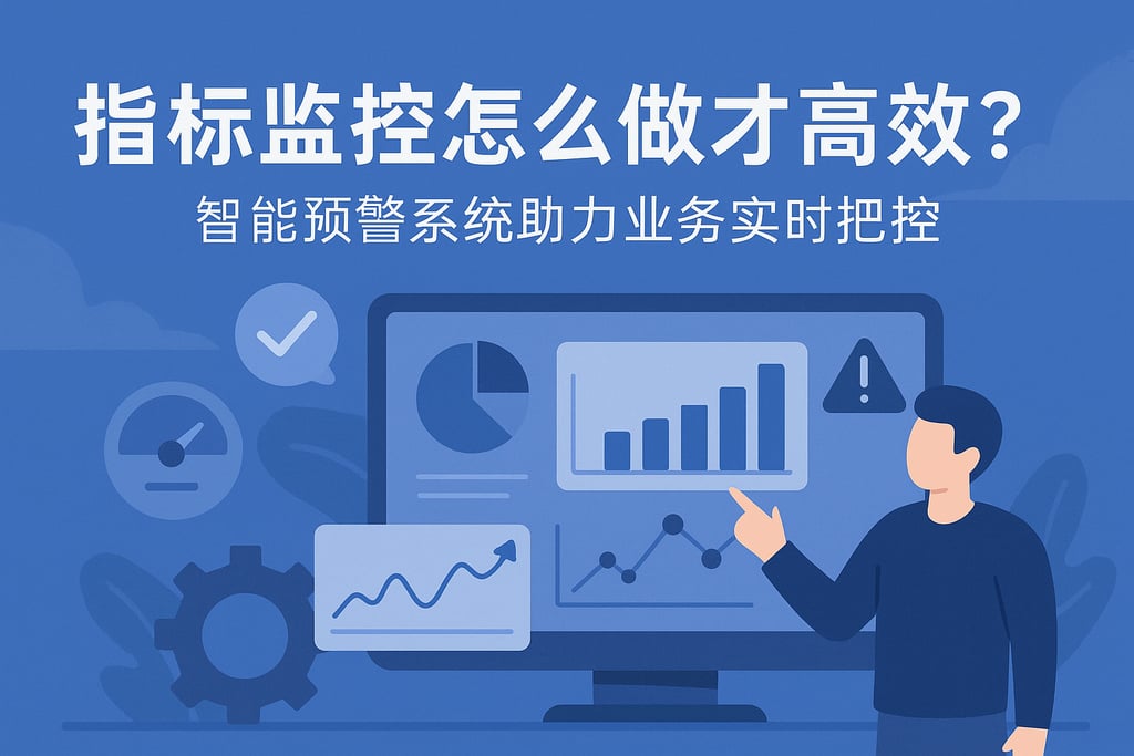 指标监控怎么做才高效？智能预警系统助力业务实时把控