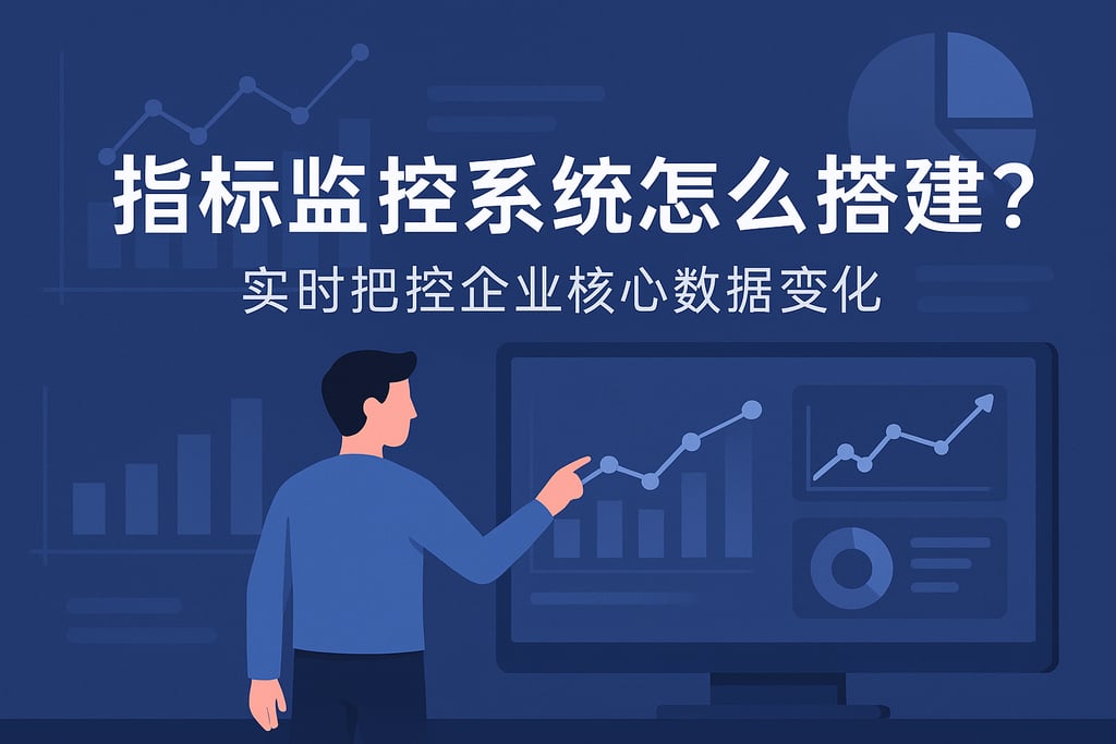 指标监控系统怎么搭建？实时把控企业核心数据变化