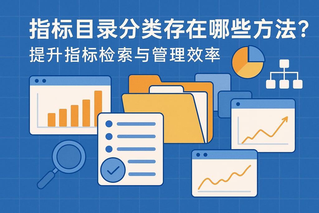 指标目录分类存在哪些方法？提升指标检索与管理效率