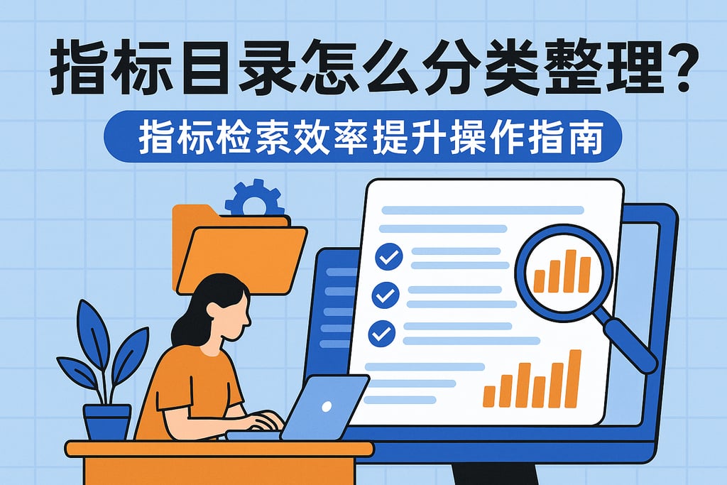 指标目录怎么分类整理？指标检索效率提升操作指南