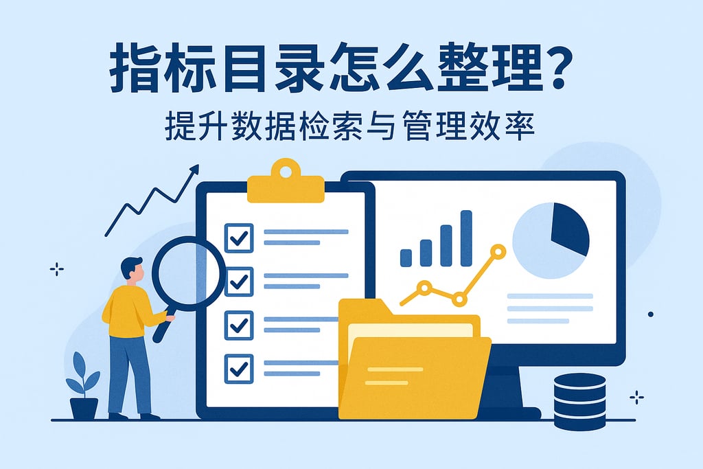 指标目录怎么整理？提升数据检索与管理效率
