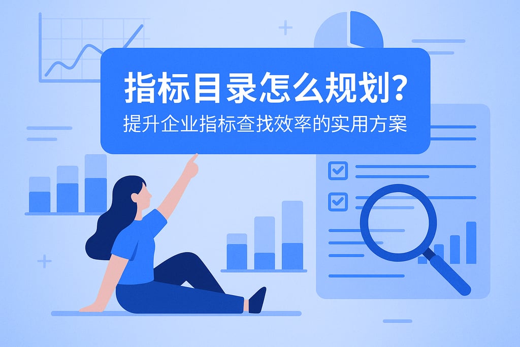 指标目录怎么规划？提升企业指标查找效率的实用方案