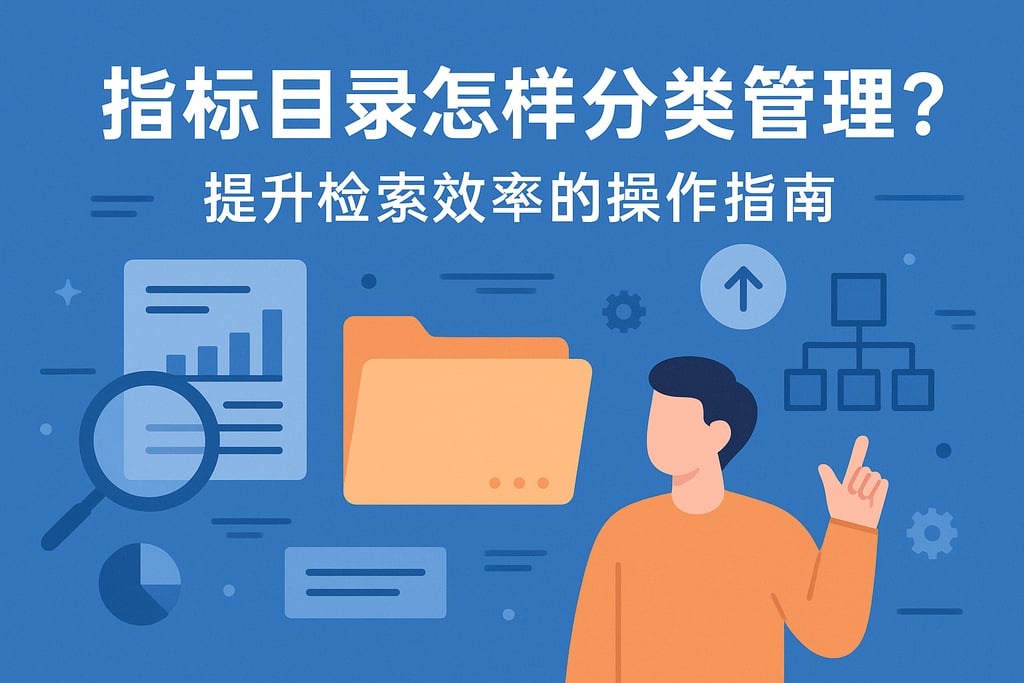 指标目录怎样分类管理？提升检索效率的操作指南