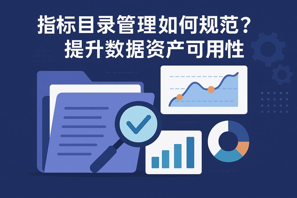 指标目录管理如何规范？提升数据资产可用性