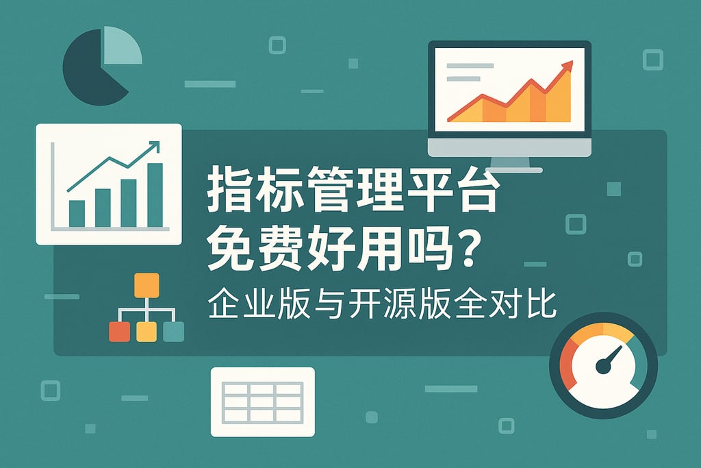 指标管理平台免费好用吗？企业版与开源版全对比