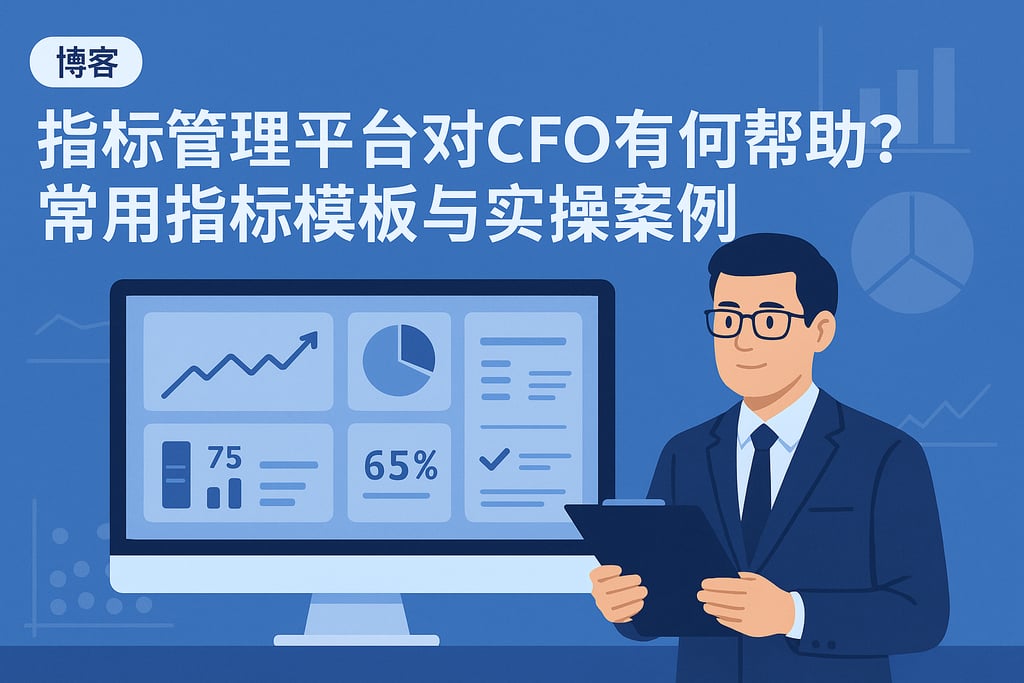 指标管理平台对CFO有何帮助？常用指标模板与实操案例