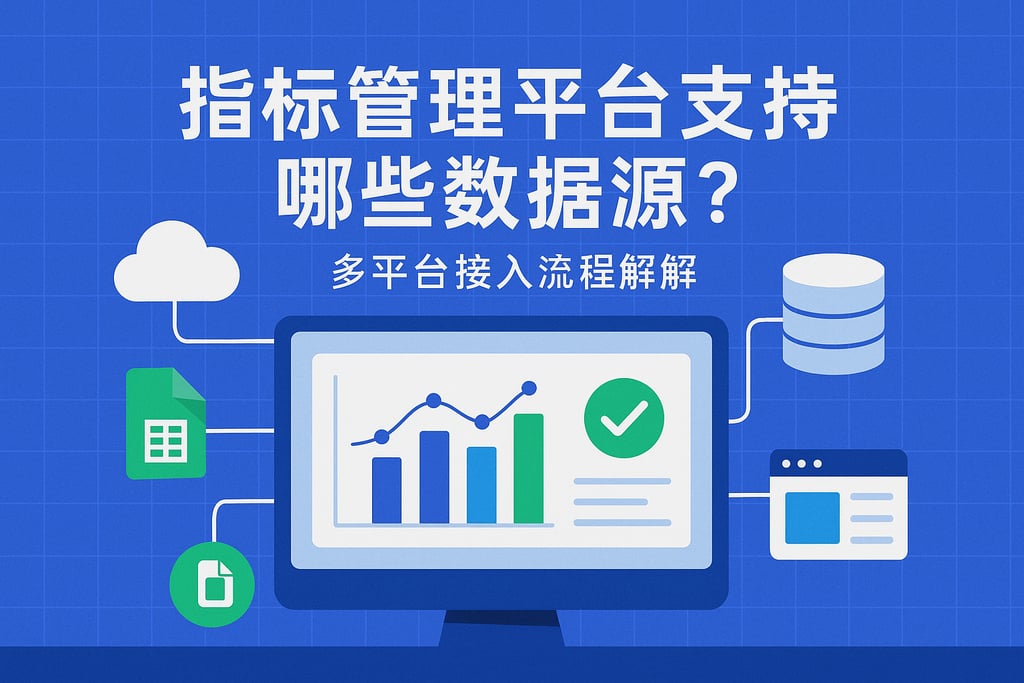 指标管理平台支持哪些数据源？多平台接入流程讲解