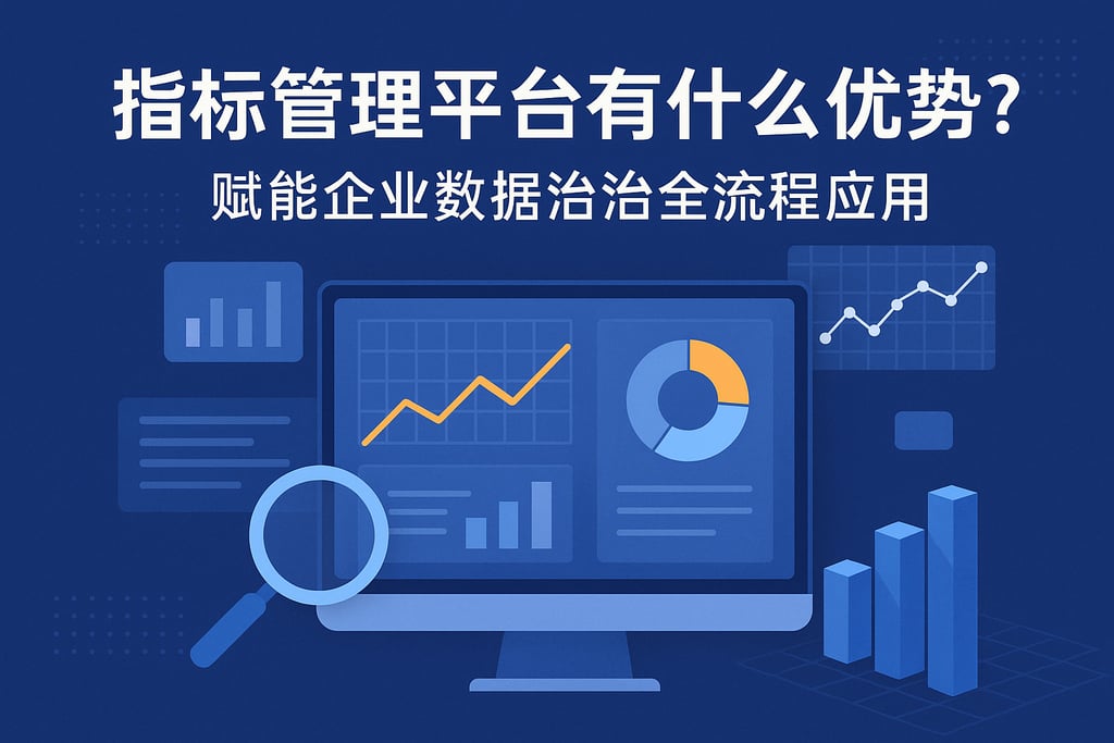 指标管理平台有什么优势？赋能企业数据治理全流程应用