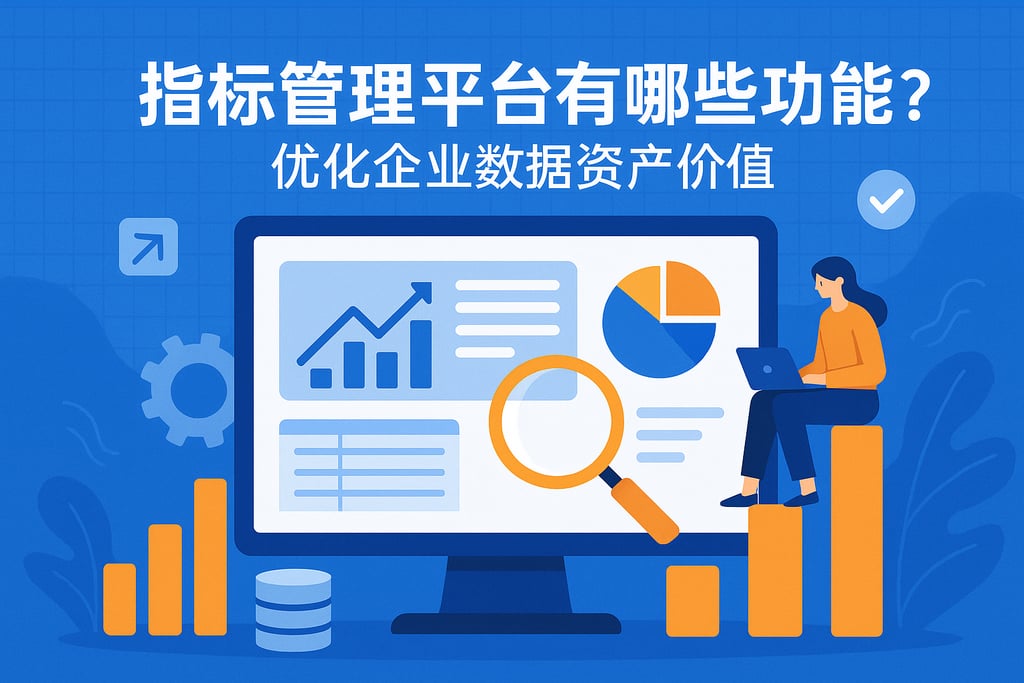 指标管理平台有哪些功能？优化企业数据资产价值