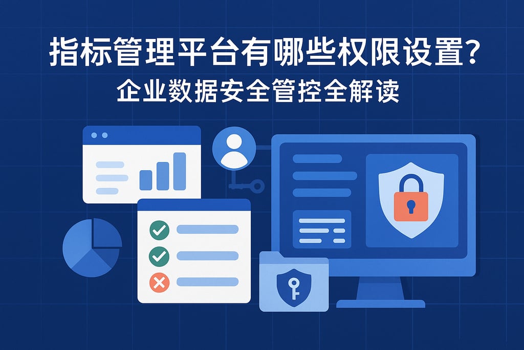 指标管理平台有哪些权限设置？企业数据安全管控全解读