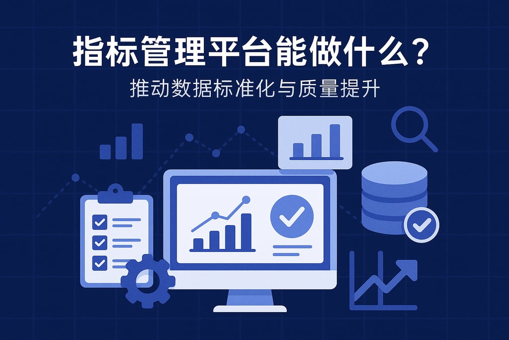 指标管理平台能做什么？推动数据标准化与质量提升