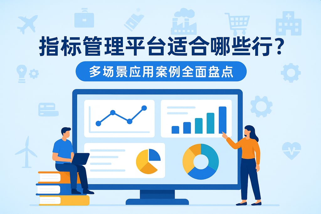 指标管理平台适合哪些行业？多场景应用案例全面盘点