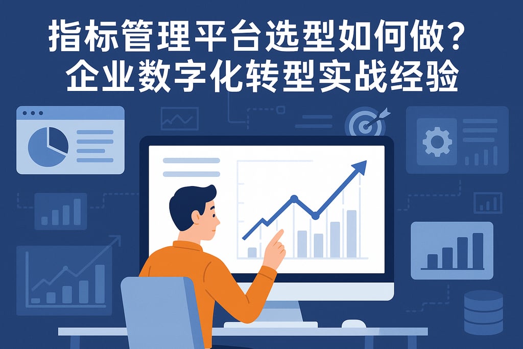 指标管理平台选型如何做？企业数字化转型实战经验