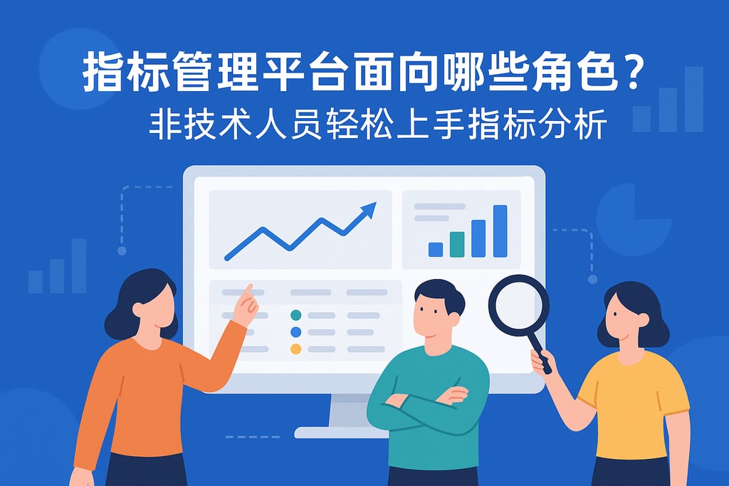 指标管理平台面向哪些角色？非技术人员轻松上手指标分析