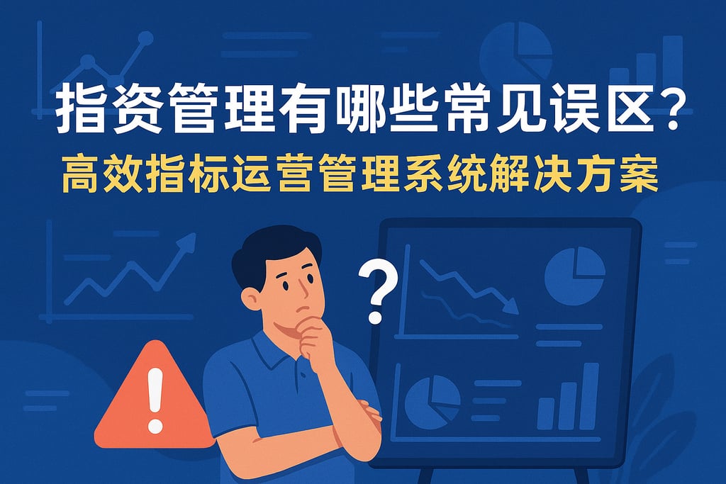 指标管理有哪些常见误区？高效指标运营管理系统解决方案
