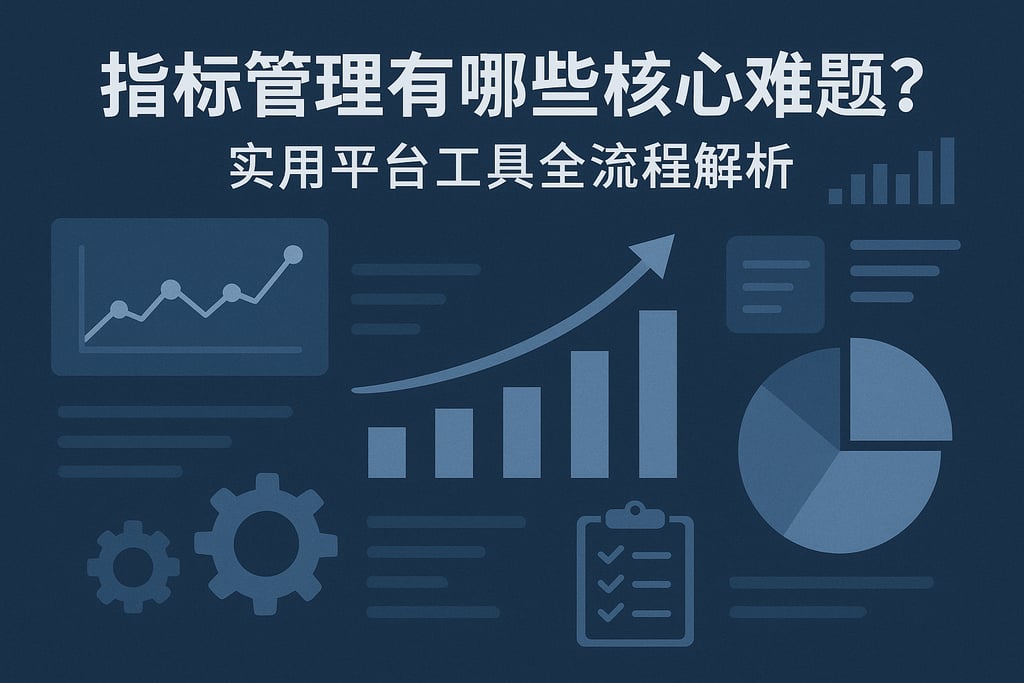 指标管理有哪些核心难题？实用平台工具全流程解析