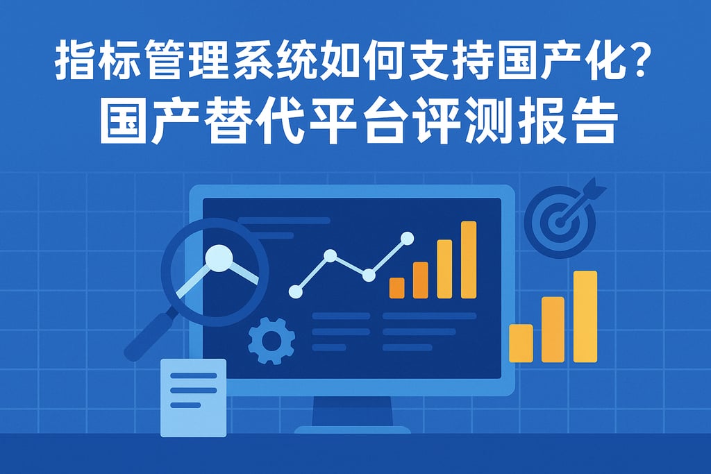 指标管理系统如何支持国产化？国产替代平台评测报告