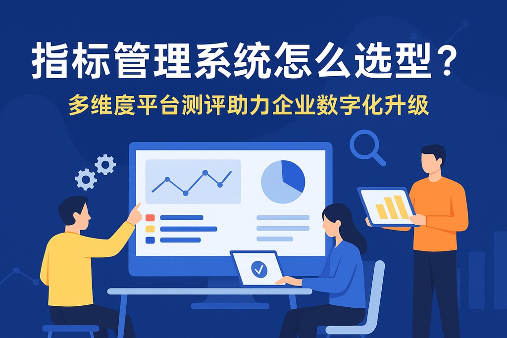 指标管理系统怎么选型？多维度平台测评助力企业数字化升级