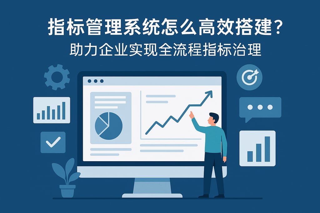 指标管理系统怎么高效搭建？助力企业实现全流程指标治理