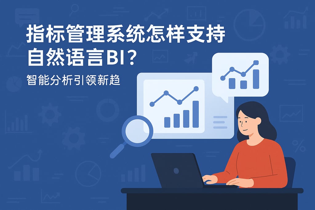 指标管理系统怎样支持自然语言BI？智能分析引领新趋势