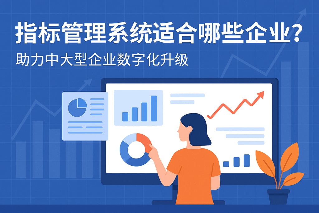 指标管理系统适合哪些企业？助力中大型企业数字化升级