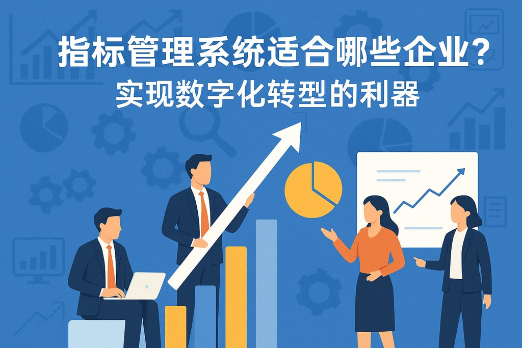指标管理系统适合哪些企业？实现数字化转型的利器