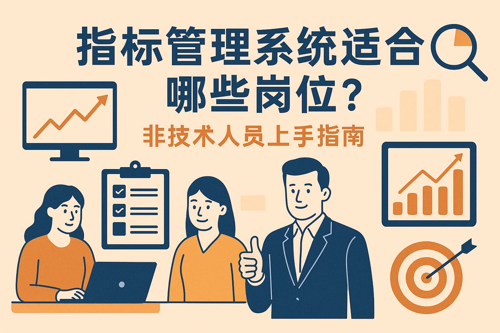 指标管理系统适合哪些岗位？非技术人员上手指南