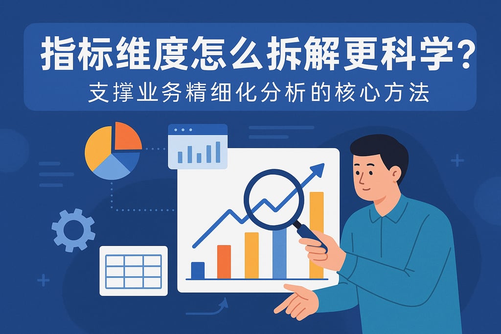 指标维度怎么拆解更科学？支撑业务精细化分析的核心方法