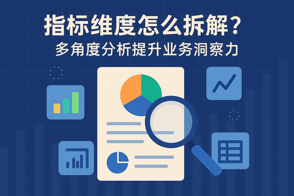 指标维度怎么拆解？多角度分析提升业务洞察力