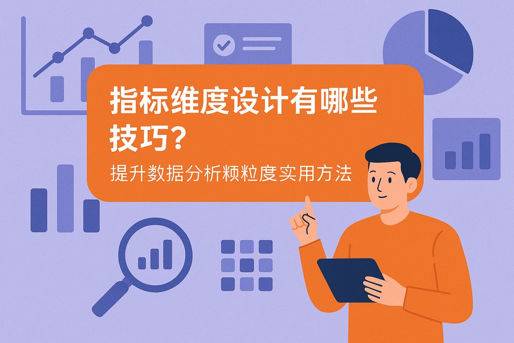 指标维度设计有哪些技巧？提升数据分析颗粒度的实用方法