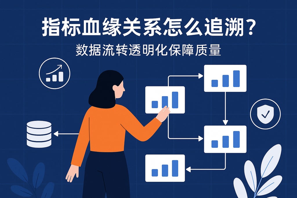 指标血缘关系怎么追溯？数据流转透明化保障质量