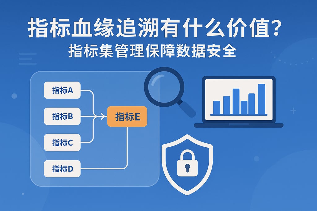 指标血缘追溯有什么价值？指标集管理保障数据安全